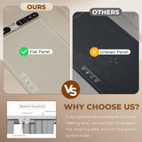Homelove Warming Mat for Food - Fast Full Surface Electric Warming Tray with 7 Temp-Settings & 8H Timer, Portable Roll Up Food Warmer with Heat Insulation Pad for Gatherings Parties Buffet XL-Khaki