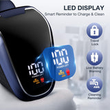 Head Shaver 7D, Wyklaus Head Shavers for Bald Men, Head Electric Razor with Nose Hair Trimmer, Waterproof Wet Dry Mens Grooming Kit (Blue)