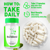 Barislend Capsules, Official Barislend Pink Salt Pills with All Natural Ingredients, Bari-Slend Advanced Formula Vitamin Pills for Health and Wellness Supplement for Men and Women (60 Capsules)