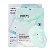 VT COSMETICS PDRN Hydrogel Mask(33gx4ea), Intensive Nourishing & Rejuvenating Overnight Mask, Skin Repair, Elasticity Boost, Hydrating & Plumping, Korean Skincare