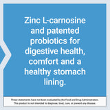Life Extension Gastro-Ease - Digestive Health - Gastric Health Supplement with Zinc L-carnosine Plus Pylopass For Healthy Stomach Support - Non-GMO, Gluten-Free - 60 Vegetarian Capsules