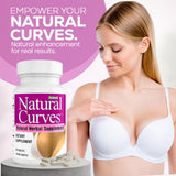 Natural Breast Enhancement Pills for Women & Men – Vegan Herbal Supplement for Fuller, Firmer, Perkier Breasts – Fast-Acting Bust Enhancer with Saw Palmetto – 60 Plant-Based Capsules