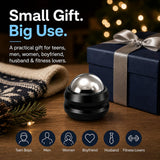 Flyfan Cold Massage Roller Ball, Small Gift for Teens, Men, Women, Boyfriend, Husband, Fitness Lovers, Stocking Stuffers,Handheld Muscle Roller Ball for Neck, Shoulders, Back, Calves & Feet