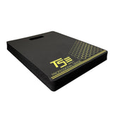 True Flex Protective Kneeling Pad, Premium Quality Neoprene Pad, Heavy Duty Stabilization, Easy to Carry Handle, Comfortable Ergonomic Design Kneeling Mat by TSE Safety,Black 14 inches x 18 inches