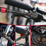 VANPO 1/4-inch Drive Click Torque Wrench, 20-240 in. lb/2.3-27.1 Nm, Inch Pound Torque Wrench Set with 1/4" to 3/8" Adapter, 10cm Extension Bar, Small Bike Torque Wrench for MTB, Bicycle Maintenance