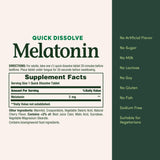 Nature's Bounty Melatonin, Promotes Relaxation & Sleep, 100% Drug Free Sleep Aid, 3 mg, 120 Quick Dissolve Tablets (Pack of 3)