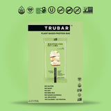 TRUBAR Vegan Protein Bar, Whipped for Key Lime, Gluten Free, Plant Based, High Fiber, Dairy Free, Low Fat, Non GMO, No Sugar Alcohols, 12G Lean Protein, 13G Fiber, Healthy Snack Bars, 12 CT