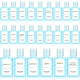 Frienda 24 Pack Mini Hand Sanitizers Bulk It's a Boy Baby Shower Hand Sanitizer Travel Size 1 oz Wedding Gift Bulk for Men Women Nurse Employee Coworker Staff Beach Ocean Party Favor