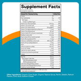 SmartyPants Teen Guy Multivitamin Gummies - Improved Formula: Omega 3 (DHA/EPA), Vitamin D3, C, Vitamin B12, B6, A, K & Zinc, Folate, Gluten Free, Fruit Flavor, 60 Count (30 Day Supply)