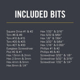 LEATHERMAN, Bit Kit, 21 Double-Ended Screwdriver Bits for Multi-Tools