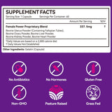 2 Pack Beef Organ Supplement for Women, Natural Grass Fed Beef Liver Capsules, Hormone Balance for Women, for Support Balance Hormones, Energy, & More and Menstrual Cycle,Skin Care