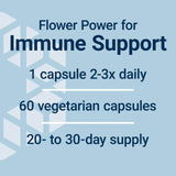 Life Extension Peony Immune, White Peony Root, Immune Health Support, Immune System, Gluten-Free, Non-GMO, Vegetarian, 60 Capsules