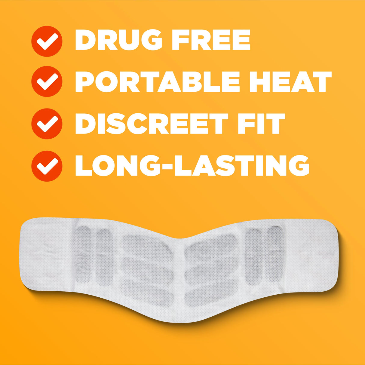 ThermaCare Heat Wraps for Neck & Shoulder Pain Relief – Portable Adhesive Heating Pads with 16-Hour Therapeutic Heat – Drug-Free Muscle & Joint Soothing Patches – HSA/FSA Eligible, (Large, 11 Count)