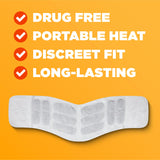 ThermaCare Heat Wraps for Neck & Shoulder Pain Relief – Portable Adhesive Heating Pads with 16-Hour Therapeutic Heat – Drug-Free Muscle & Joint Soothing Patches – HSA/FSA Eligible, (Large, 11 Count)