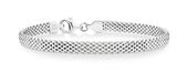Miabella 925 Sterling Silver Italian 5mm Mesh Link Chain Bracelet for Women, Made in Italy (7.5 Inches)