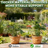 Stackable Monstera Plant Support Stakes，Plant Stand Indoor，Stackable Monstera Plant Support Stakes，Plant Stand Indoor，Garden Tools & Garden Accessories, Equipped with clipsstrapsVelcro (5pack)