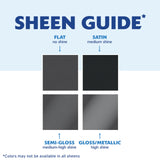 Rust-Oleum 254100 Painter's Touch Latex Paint, Quart, Metallic Silver, Pack of 1