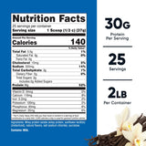 Nutricost Whey Protein Isolate Powder (Vanilla) 2LBS