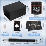 Kolewo4ever 9 Pcs Christian Gifts for Men Christmas Gift for Dad Inspirational Gifts Set for Father Spiritual Religious Catholic Gift Box for Male Friends Co Workers