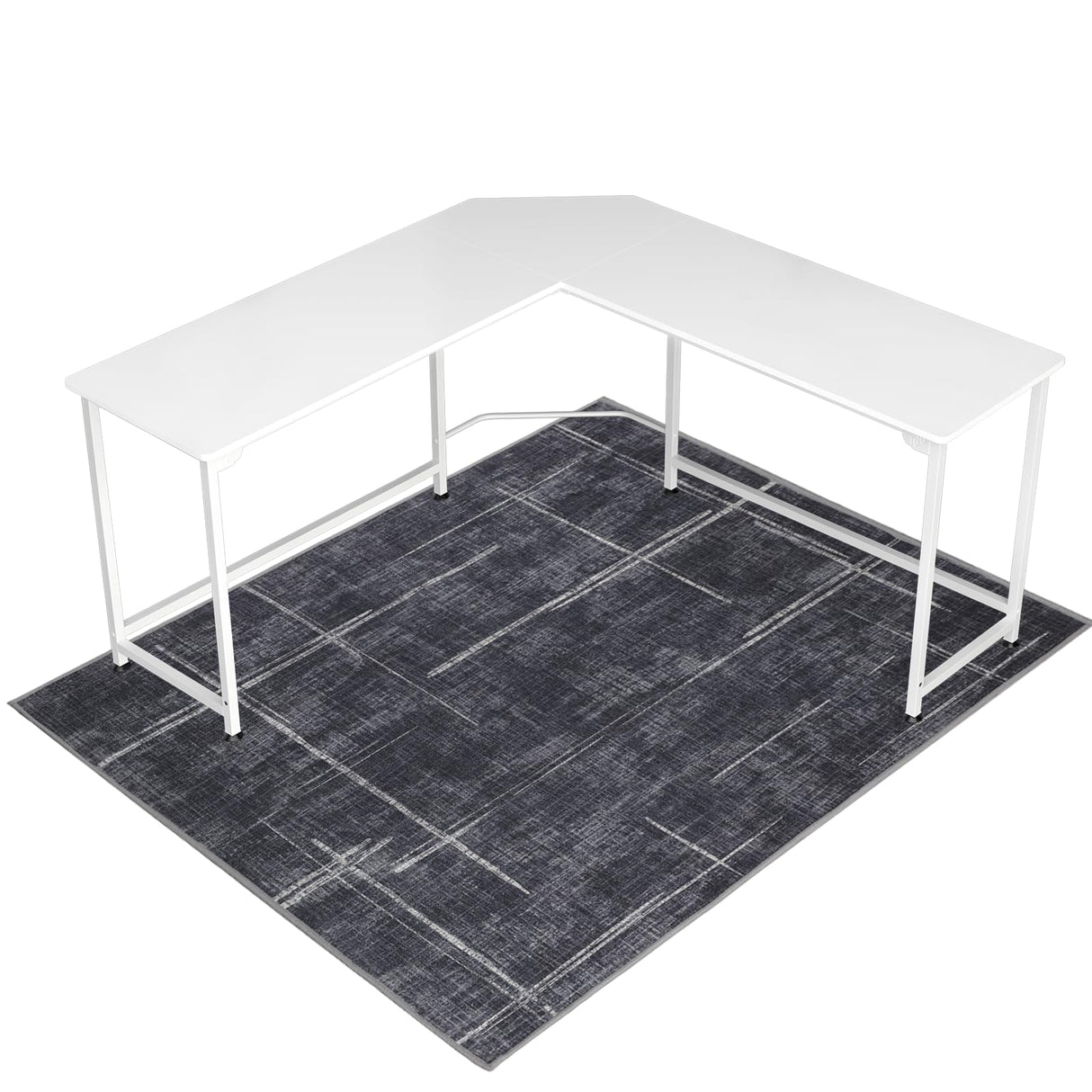 Office Chair Mat for Hardwood Floor&Tile Floor,48" X 60 Heavy Duty Desk Chair Mat for Hard Floors,Under Desk Rug for Rolling Computer Chair,Anti Slip,Low Pile Carpet Floor
