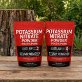 Outlaw X Potassium Nitrate High Purity Powder, Reagent Grade, 10 Pounds, for Stump Remover