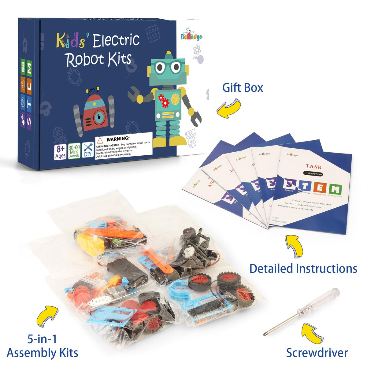 STEM Kits for Kids Science 8-12, Boy Toy 6 7 8 9 Year Old Boy Birthday Gift