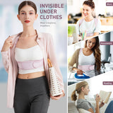 NLNYCT Posture Corrector For Women, Adjustable Back Brace For Posture, Back Posture Corrector Providing Pain Relief From Lumbar, Neck, Shoulder, And Clavicle, Back (S/M Upper Waist 25-36 Inch)