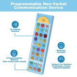 AAC Device for Autism, Joyreal Non Verbal Communication Tools for Speech Therapy & Stroke Rehab. Autism Talking Aids with 6 Programmable Buttons & Adjustable Volume, Autism Toys for Kids and Adults