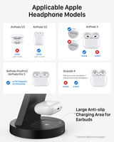 Anlmz 3 in 1 Charging Station - Wireless Charger for Apple Multiple Devices