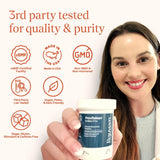 Rejuveen Provitalean GLP-1 Booster & Metabolism Fuel for Women | Mute Cravings for Belly Fat & Resistant Waistlines | B420 Probiotic, Morosil, Chromium | Vegan, Stimulant-Free, Gluten-Free | 30 Ct