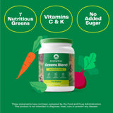 Amazing Grass Greens Blend Superfood: Super Greens Powder with Spirulina, Alfalfa, Beet Root Powder, Digestive Enzymes, Prebiotics & Probiotics, Original, 100 Servings (Packaging May Vary)