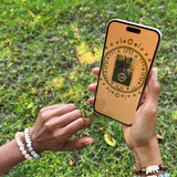 Fahlo Prowl Tiger Tracking Bracelet, Track a Real Tiger’s Journey, Supports Wildlife Conservation, Elastic One Size Fits Most, Interactive Mobile App Map, Unisex Animal Gift, Royal Purple