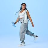 BlenderBottle Sport Sleek Insulated Stainless Steel Shaker Bottle with Wire Whisk, 25-Ounce, Dusty Blue – Protein Shakes & Hydration for Athletes & Fitness Enthusiasts, Easy Mixing, Slim Easy to Hold, Keeps Drinks Cold, Lockable Lid