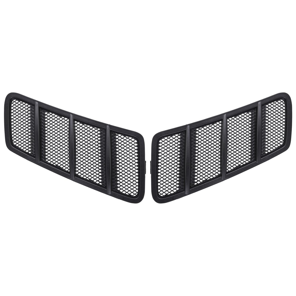Pair Front Left & Right Hood Vent Air Grille Cover fits for Merce*des Benz W166 GL350 GL450 GL550 GL63 AMG 2013-2016 ML350 ML550 ML63 2012-2015 Hood Air Vent Grille Replaces 1668800105 1668800205