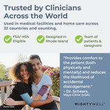 Mighty Well PICCPerfect PICC Line Cover: Soft Touch Double Layer PICC Line Arm Cover | Solid Black, Medium