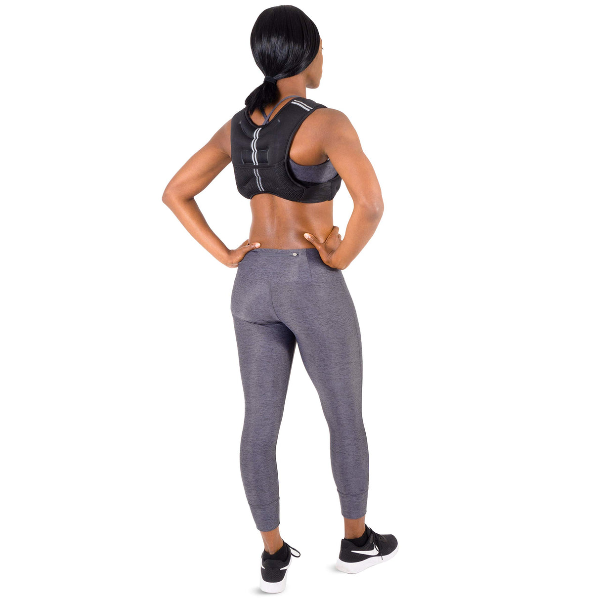 ProsourceFit Exercise Weighted Training Vest - 10lb, Black