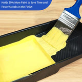 King Origin Versatile Paint Brush Set, 30 Pack, 5 Sizes Paint Brushes (0.5" 1" 1.5" 2" 2.5"), Small Paint Brushes for Walls, Furniture, Crafts - Detailed Painting & Larger Surface Coverage
