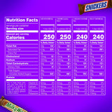 SNICKERS, TWIX, 3 MUSKETEERS, MILKY WAY Full Size Back to School Chocolate Bar Variety Pack, 18 ct Bulk Candy Box