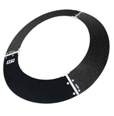 AFP Full-Brim Tinted Smoke Polyurethane Plastic Sun Shield Hard Hat Visor | Standard Brim Extender | Sun & Heat Protection Reusable Accessory | Compatible with AFP Brand Hard Hats ONLY