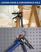 WORKPRO Caulking Gun, Hand Caulk Gun with Adjustable 9:1&18:1 Thrust Ratio
