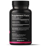 Natgrown Vitex Chasteberry Supplement for Women 1,000 mg - Agnus Castus Chaste Tree Vitex Berry Fruit Extract Capsules - 60 Ct