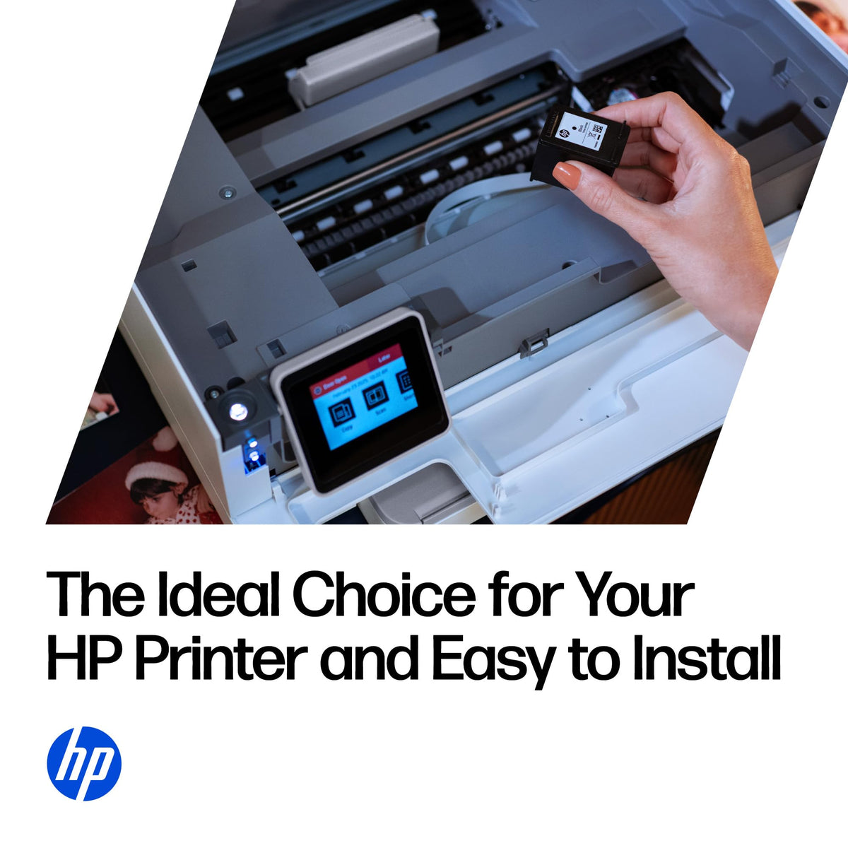 HP 923 Black, Cyan, Magenta, Yellow Ink Cartridges (4-Pack) | Works with OfficeJet 8120, Pro 8130 Series | 6C3Y6LN