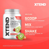 Xtend XTEND Original BCAA Powder 7g BCAA and 2.5g L-Glutamine, Sugar Free Post Workout Muscle Recovery Drink with Amino Acids for Men & Women, 90 Servings