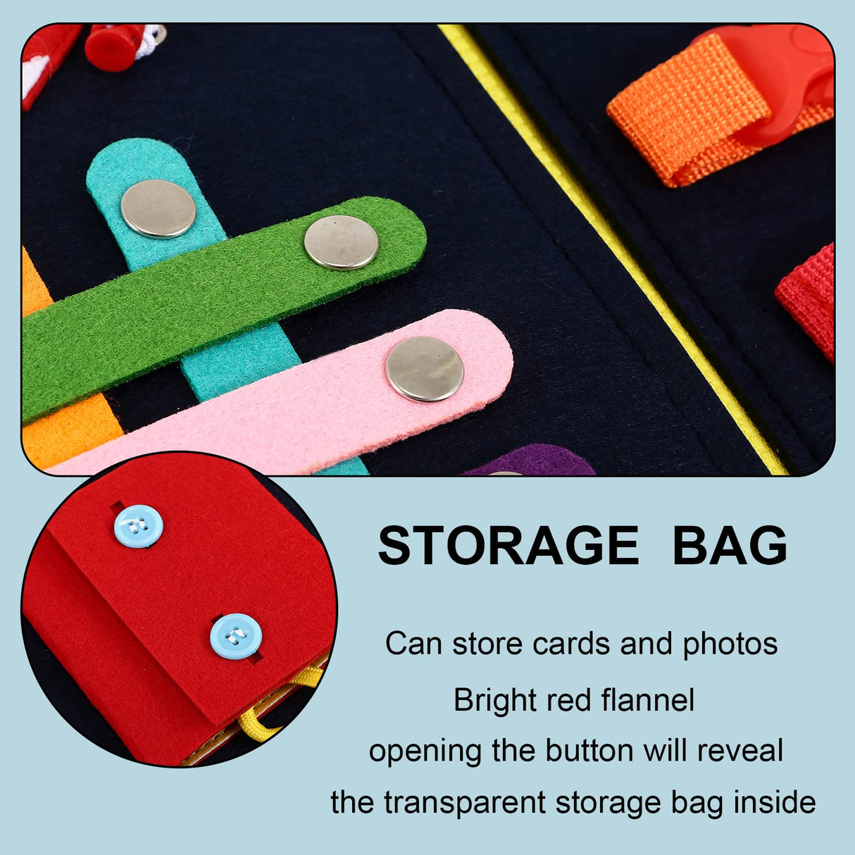 Fidget Blanket for Adults with Dementia,Dementia Activities for Seniors,Alzheimers Dementia Products for Elderly,Toddler Busy Board ,Fidget Toys,Autism Sensory Toys for Autistic Children.