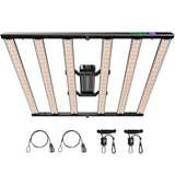VIVOSUN LumaLight 500W LED Grow Light, Full Spectrum Indoor Plant Light with Deep Canopy Penetration, Smart Dimmable LED Bar Lamp for Vegetables, Herbs, Flowers, 4x4ft Coverage, GrowHub Compatible