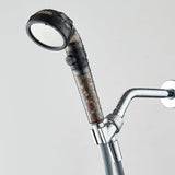 Filtered Shower Head with Handheld - High Pressure Mineral ShowerHead with Filters for Hard Water - Reduces Dry Itchy Skin, Easy Instal, 4 Modes, Water Saving, Durable, Detachable anti blocking