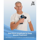 BOB AND BRAD C2 Max Massage Gun with Metal Head, Massager Gun Deep Tissue, Electric Back Massagers for Professional Athletes Home Gym, Muscle Massage Gun, FSA and HSA Eligible