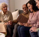 Christmas Gifts for Dad – Leather Guided Journal to Share His Life Story – Dad Birthday Gift from Daughter or Son - Legacy Memory Book Keepsake with Prompts - Ideal Gifts for Fathers Day