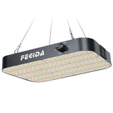FECiDA 1300W Equivalent LED Grow Light, 130 Watt Power Draw, 0–100 Dimmable