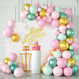 SuuWoee Wedding Arch Backdrop Stand Set of 2 With White Cover (7.2FT+6FT)